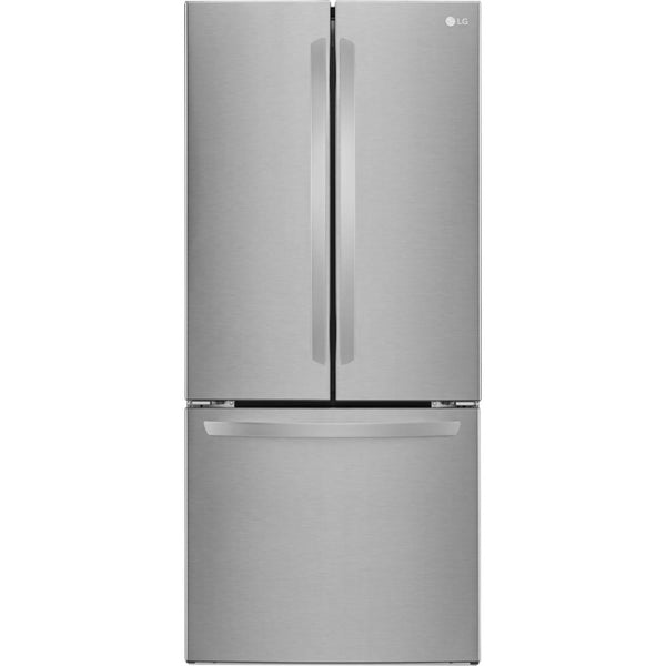 LG 30-inch, 21 cu.ft. Freestanding French 3-Door Refrigerator with Smart Cooling® System LFCS22520S - 184071 IMAGE 1