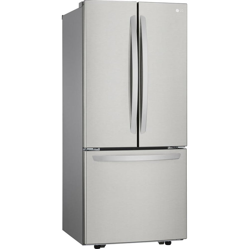 LG 30-inch, 21 cu.ft. Freestanding French 3-Door Refrigerator with Smart Cooling® System LFCS22520S - 184071 IMAGE 6