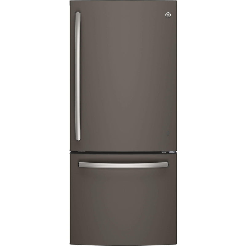 GE 30-inch, 20.9 cu. ft. Bottom Freezer Refrigerator GDE21DMKES - 174189 IMAGE 1