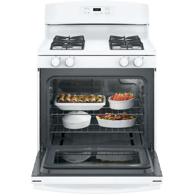 GE 30-inch Freestanding Gas Range JCGBS60DEKWW - 178588 IMAGE 3