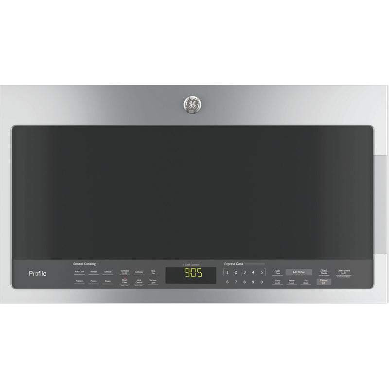 GE Profile 30-inch, 2.1 cu. ft. Over-the-Range Microwave Oven with Chef Connect PVM2188SJC - 181269 IMAGE 1