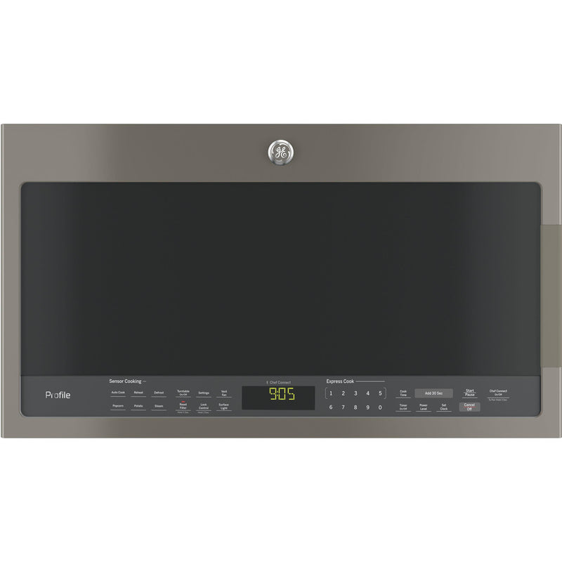 GE Profile 30-inch, 2.1 cu. ft. Over-the-Range Microwave Oven with Chef Connect PVM2188SLJC - 176622 IMAGE 1