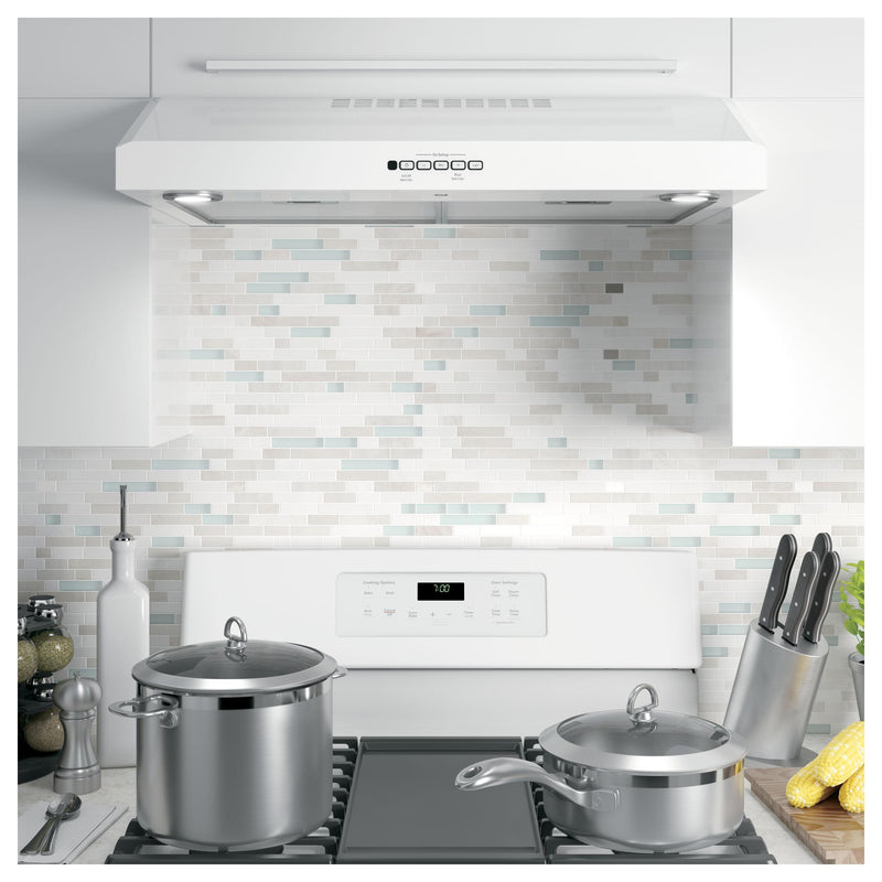 GE 30-Inch Under Cabinet Range Hood with 4 Speeds JVX5300DJWWC - 175055 IMAGE 5