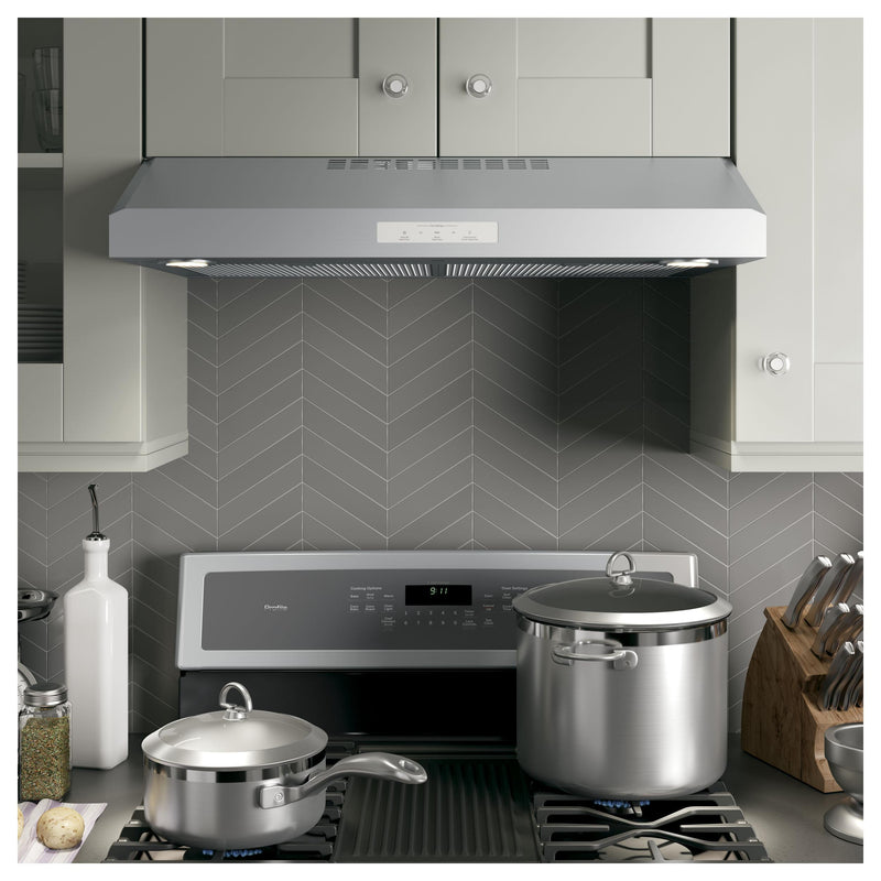 GE Profile 30-Inch Under Cabinet Range Hood with 4 Speeds PVX7300SJSSC - 178579 IMAGE 4