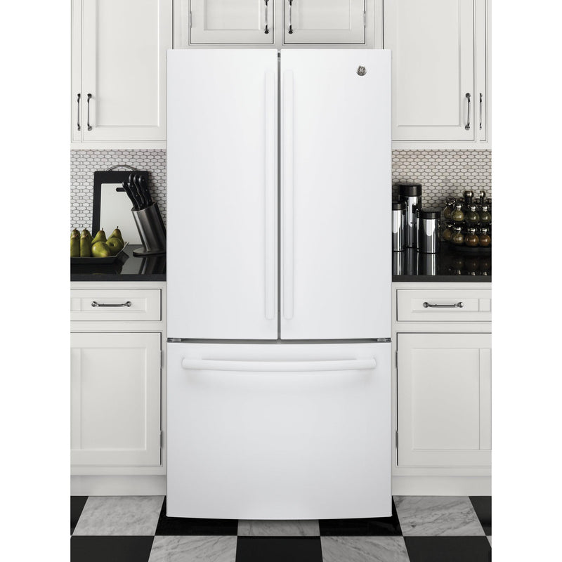 GE 33-inch, 18.6 cu. ft. Counter-Depth French-Door Refrigerator with Ice Maker GWE19JGLWW - 176180 IMAGE 15