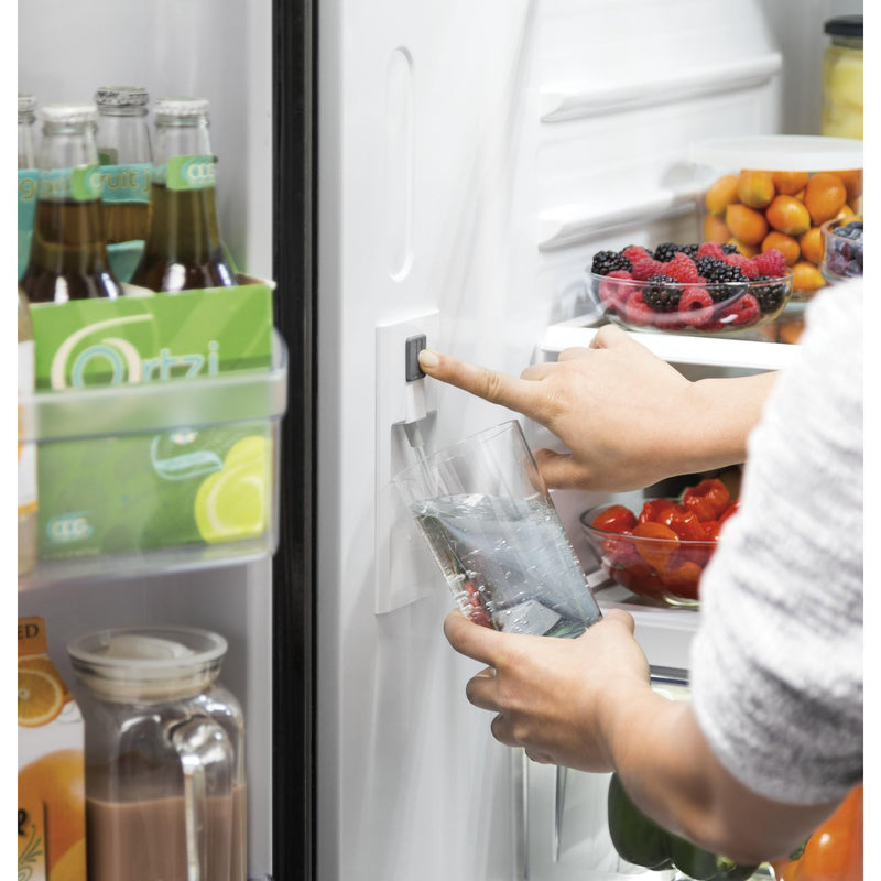 GE 33-inch, 18.6 cu. ft. Counter-Depth French-Door Refrigerator with Ice Maker GWE19JGLWW - 176180 IMAGE 8