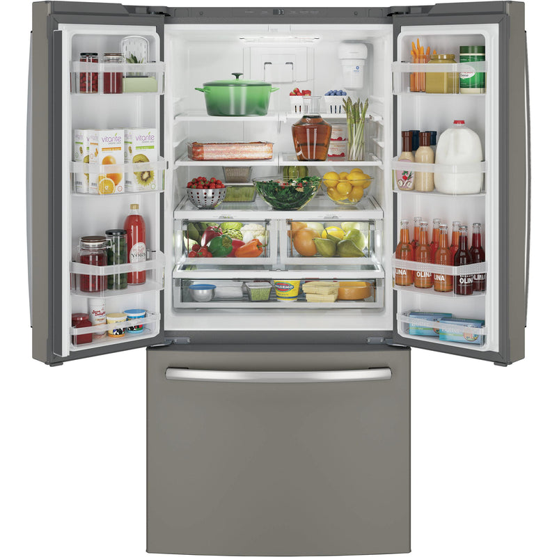 GE 33-inch, 18.6 cu. ft. Counter-Depth French-Door Refrigerator GWE19JMLES - 175538 IMAGE 3