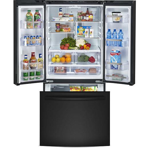 GE Profile 33-inch, 24.8 cu. ft. French 3-Door Refrigerator PNE25NGLKBB - 174836 IMAGE 3