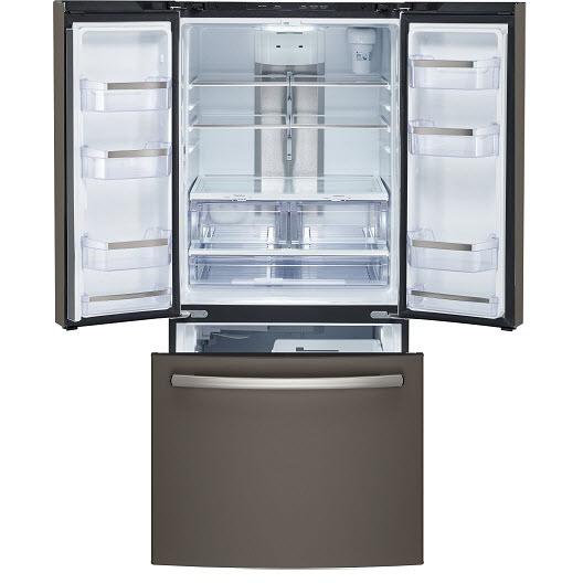 GE Profile 30-inch, 20.8 cu. ft. French 3-Door Refrigerator PNE21NMLKES - 174430 IMAGE 2