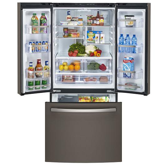 GE Profile 30-inch, 20.8 cu. ft. French 3-Door Refrigerator PNE21NMLKES - 174430 IMAGE 3