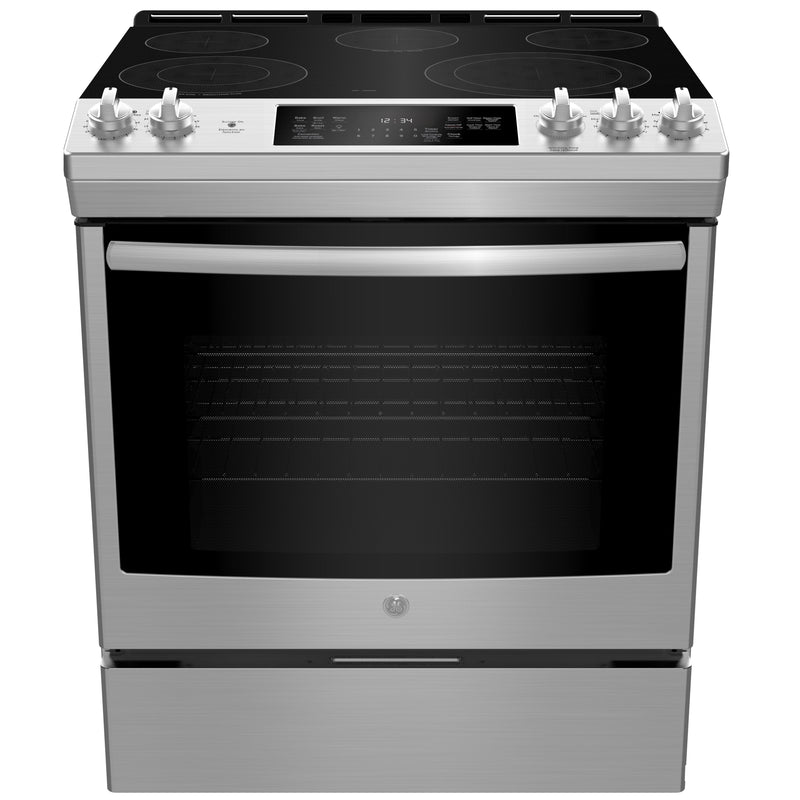 GE 30-inch Slide-in Electric Range with Self-Cleaning Oven JCS840SMSS - 174264 IMAGE 1