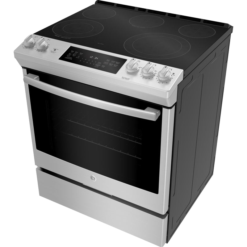 GE 30-inch Slide-in Electric Range with Self-Cleaning Oven JCS840SMSS - 174264 IMAGE 2