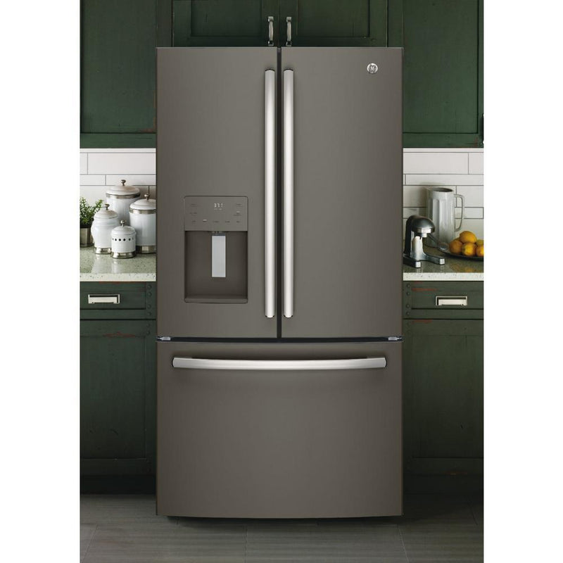 GE 36-inch, 25.6 cu. ft. French 3-Door Refrigerator GFE26JMMES - 174941 IMAGE 13