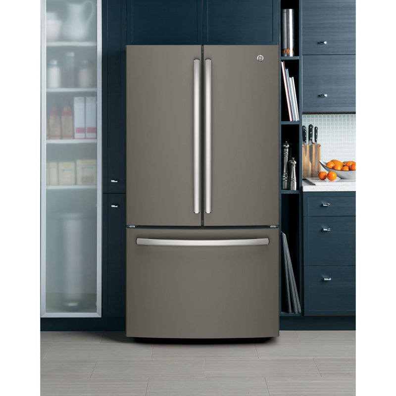 GE 36-inch, 27 cu.ft. Freestanding French 3-Door Refrigerator with Internal Water Dispenser GNE27JMMES - 174604 IMAGE 14