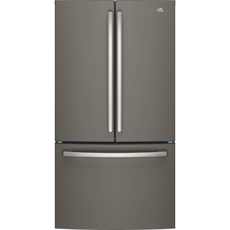 GE 36-inch, 27 cu.ft. Freestanding French 3-Door Refrigerator with Internal Water Dispenser GNE27JMMES - 174604 IMAGE 1