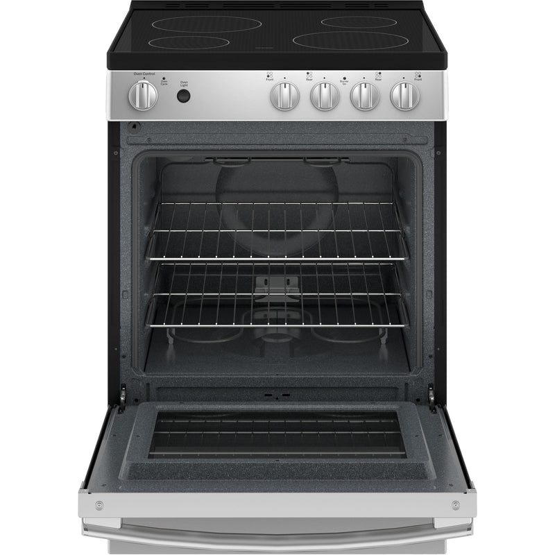 GE 24-inch Freestanding Electric Range with Removable Backguard JCAS640RMSS - 181584 IMAGE 4