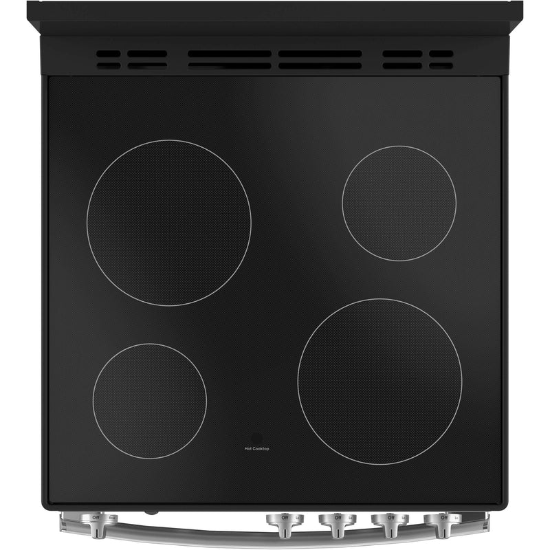 GE 24-inch Freestanding Electric Range with Removable Backguard JCAS640RMSS - 181584 IMAGE 5