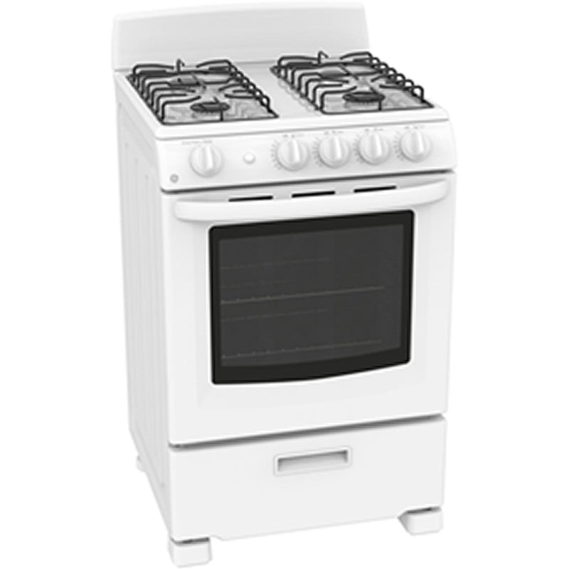 GE 24-inch Freestanding Gas Range JCGAS300DMWW IMAGE 2