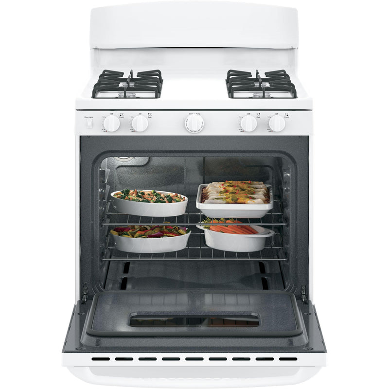 GE 30-inch Freestanding Gas Range JCGBS10DEMWW IMAGE 4