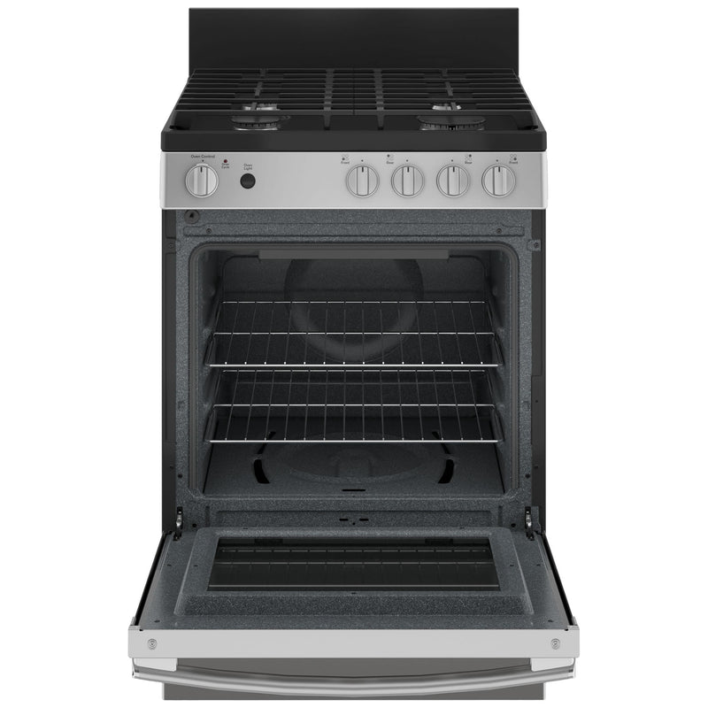 GE 24-inch Freestanding Gas Range JCGAS640RMSS IMAGE 3