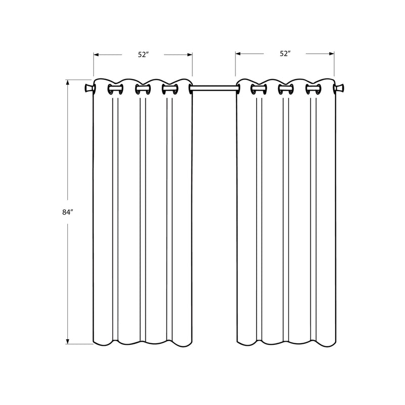 Monarch Home Decor Curtains I 9835 IMAGE 5