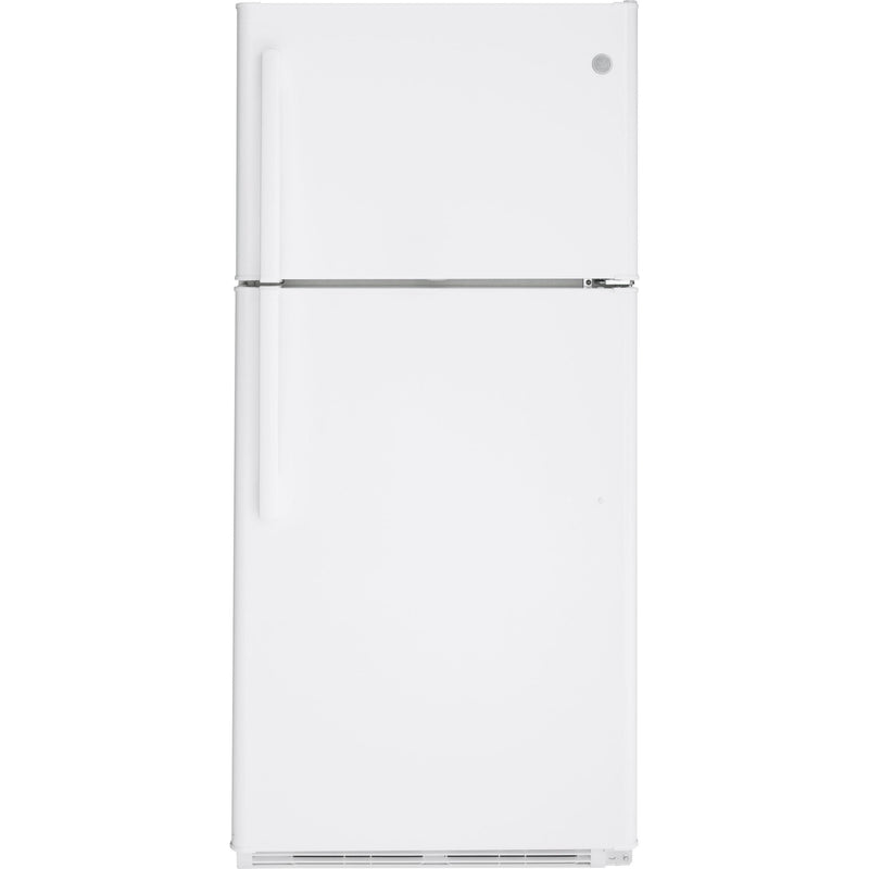 GE 30-inch 18 cu. ft. Top Freezer Refrigerator GTS18FTLKWW - 174335 IMAGE 1