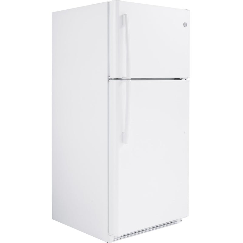 GE 30-inch 18 cu. ft. Top Freezer Refrigerator GTS18FTLKWW - 174335 IMAGE 2