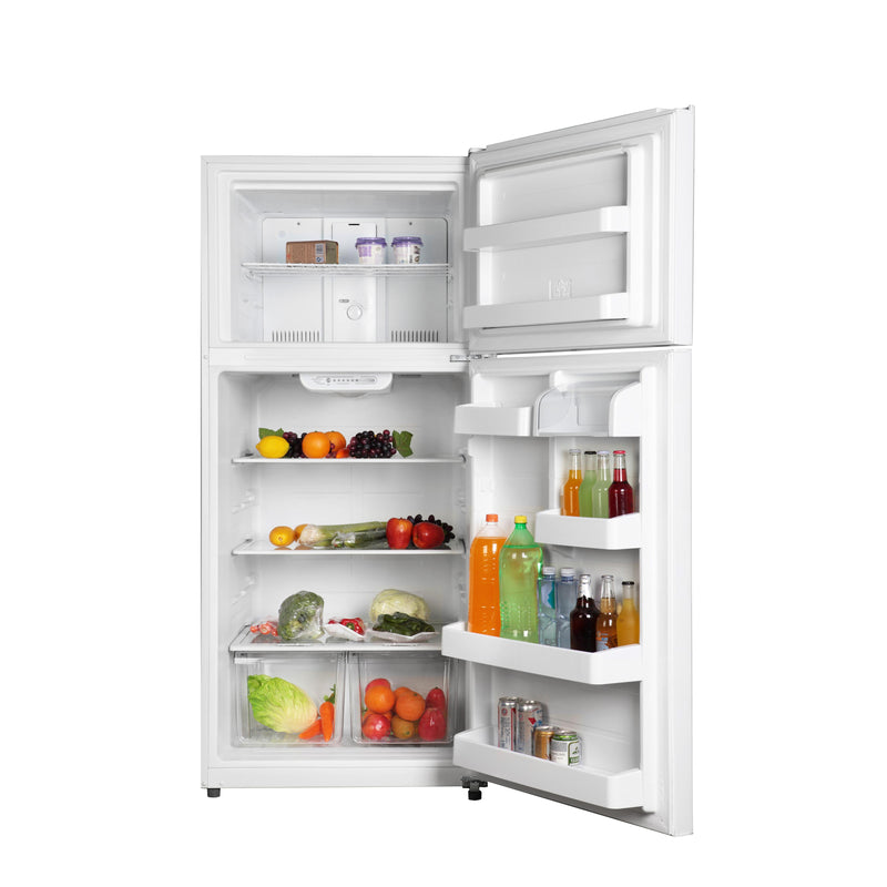 GE 30-inch 18 cu. ft. Top Freezer Refrigerator GTS18FTLKWW - 174335 IMAGE 3