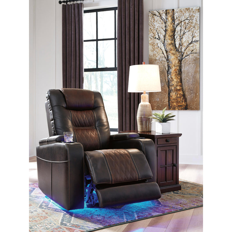 Signature Design by Ashley Composer Power Leather Look Recliner 2150713 IMAGE 11