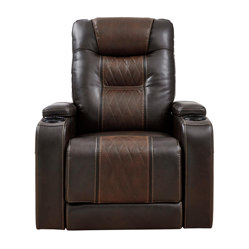 Signature Design by Ashley Composer Power Leather Look Recliner 2150713 IMAGE 1