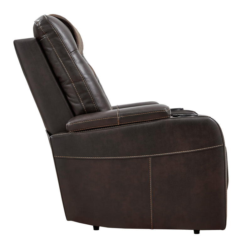 Signature Design by Ashley Composer Power Leather Look Recliner 2150713 IMAGE 5