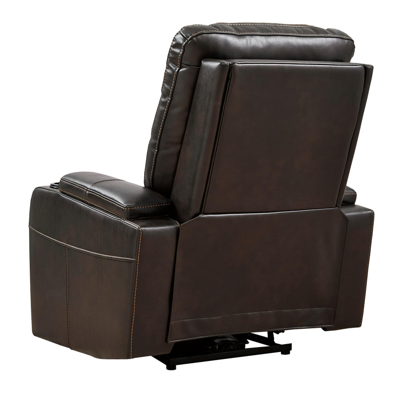 Signature Design by Ashley Composer Power Leather Look Recliner 2150713 IMAGE 6