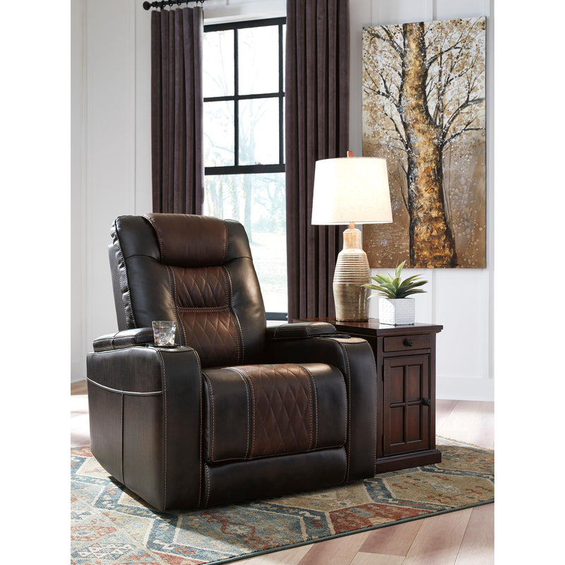 Signature Design by Ashley Composer Power Leather Look Recliner 2150713 IMAGE 8