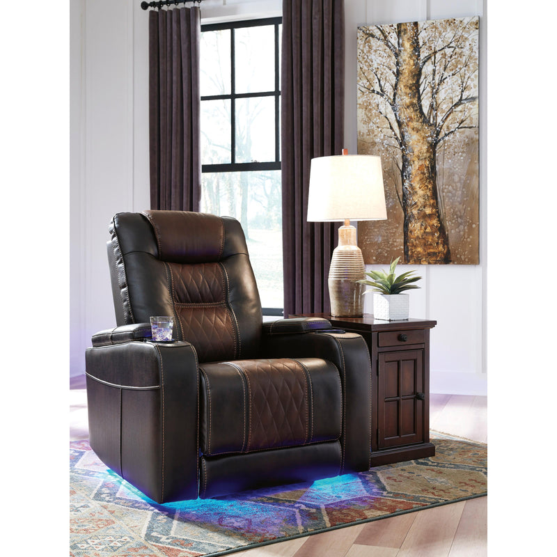 Signature Design by Ashley Composer Power Leather Look Recliner 2150713 IMAGE 9