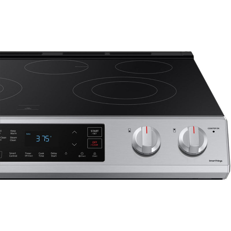 Samsung 30-inch Slide-in Electric Range with Wi-Fi Connectivity NE63T8111SS - 174301 IMAGE 10