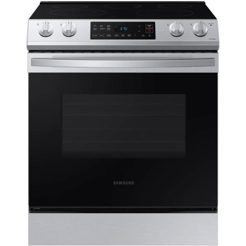 Samsung 30-inch Slide-in Electric Range with Wi-Fi Connectivity NE63T8111SS - 174301 IMAGE 1