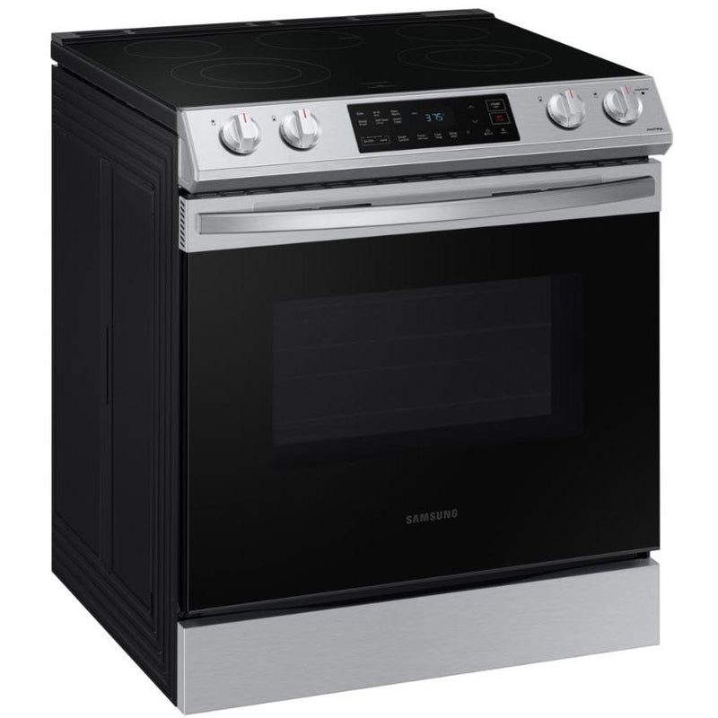 Samsung 30-inch Slide-in Electric Range with Wi-Fi Connectivity NE63T8111SS - 174301 IMAGE 2