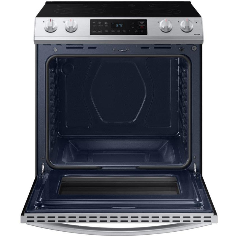 Samsung 30-inch Slide-in Electric Range with Wi-Fi Connectivity NE63T8111SS - 174301 IMAGE 4