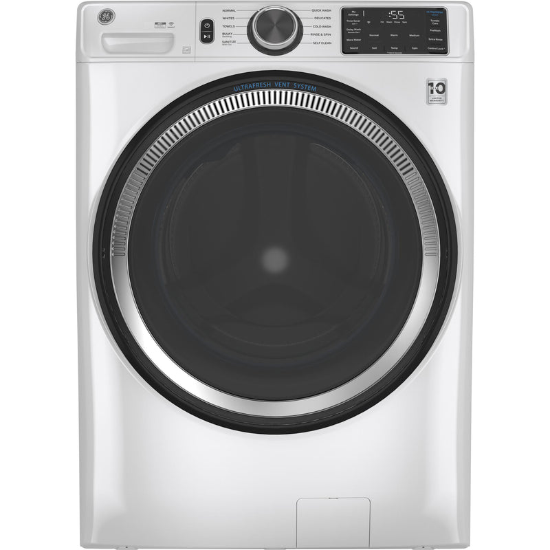 GE 5.5 cu.ft. Front Loading Washer with Wi-Fi Connect GFW550SMNWW - 183093 IMAGE 1