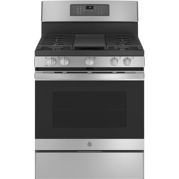 GE 30-inch Freestanding Gas Range with Convection Technology JCGB735SPSS - 175155 IMAGE 1