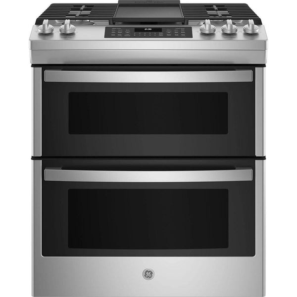 GE 30-inch Slide-in Gas Range with True European Convection Technology JCGSS86SPSS - 178212 IMAGE 1