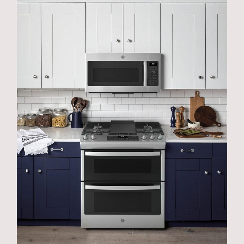 GE 30-inch Slide-in Gas Range with True European Convection Technology JCGSS86SPSS - 178212 IMAGE 5