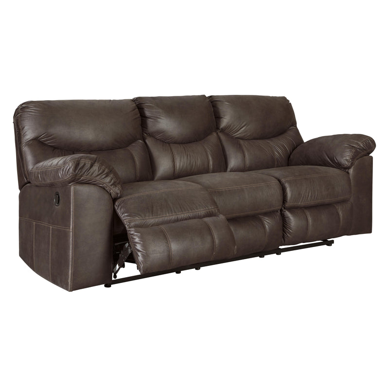 Signature Design by Ashley Boxberg Reclining Leather Look Sofa 3380388C IMAGE 2