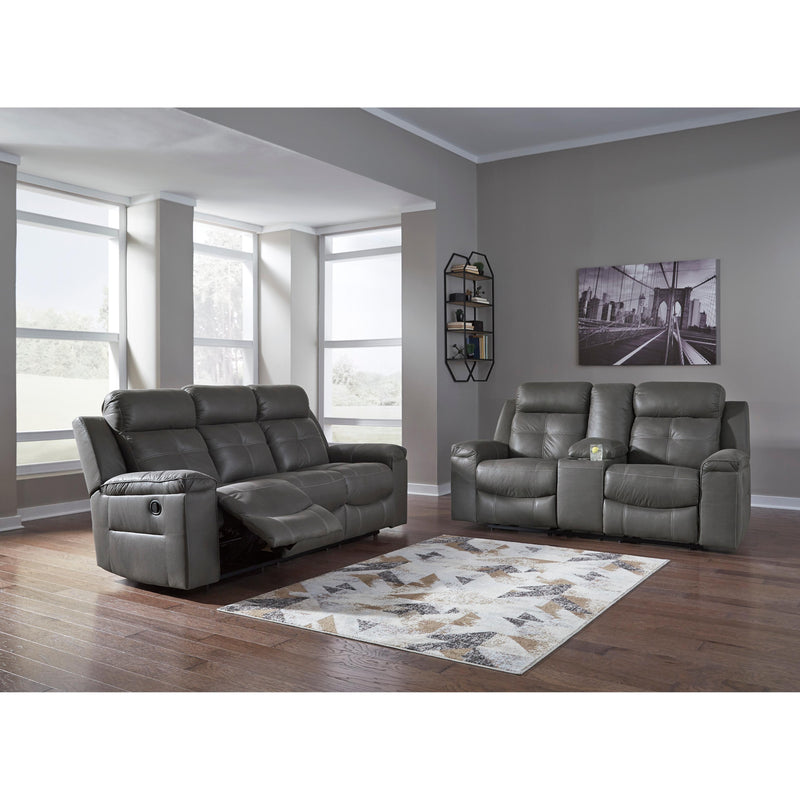 Signature Design by Ashley Jesolo Reclining Fabric Loveseat 8670594C IMAGE 8