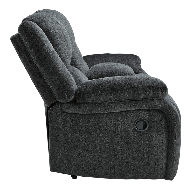 Signature Design by Ashley Draycoll Reclining Fabric Loveseat 7650494C IMAGE 4