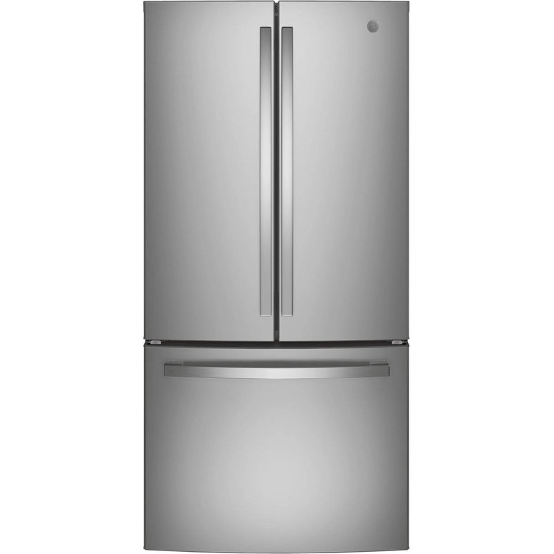 GE 33-inch, 18.6 cu. ft. Counter-Depth French-Door Refrigerator GWE19JYLFS - 178183 IMAGE 1