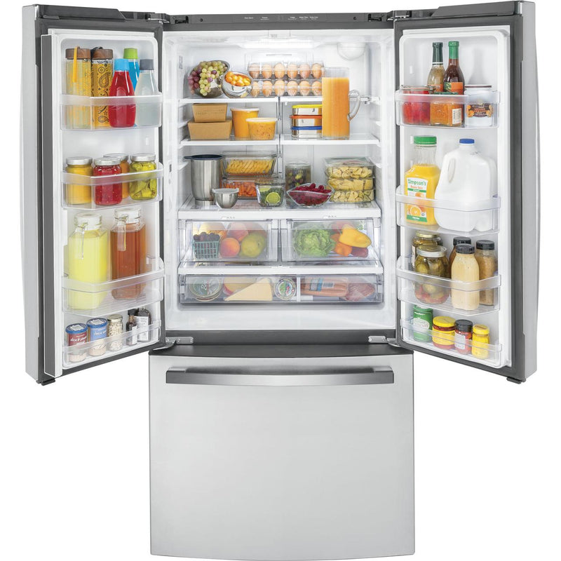 GE 33-inch, 18.6 cu. ft. Counter-Depth French-Door Refrigerator GWE19JYLFS - 178183 IMAGE 4