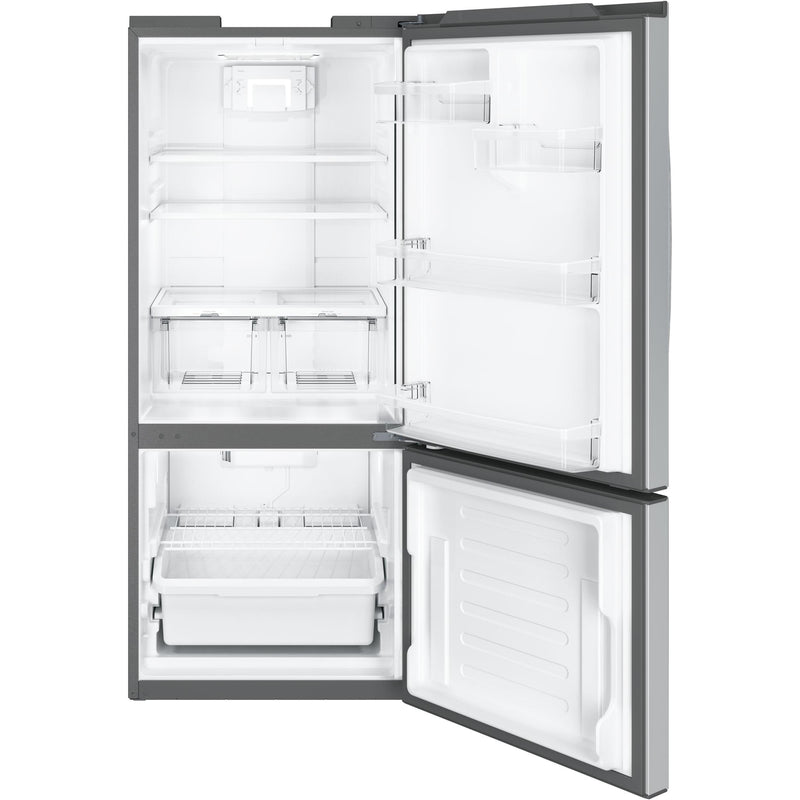 GE 20.9 cu. ft. Bottom Mount Refrigerator with LED Lighting GBE21AYRKFS - 181633 IMAGE 2