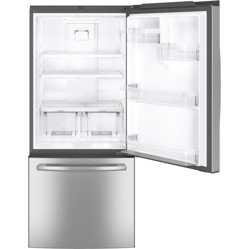 GE 20.9 cu. ft. Bottom Mount Refrigerator with LED Lighting GDE21DYRKFS - 178854 IMAGE 2