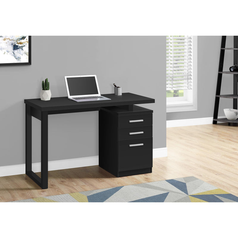 Monarch I 7691 Left/Right Computer Desk - Black IMAGE 9